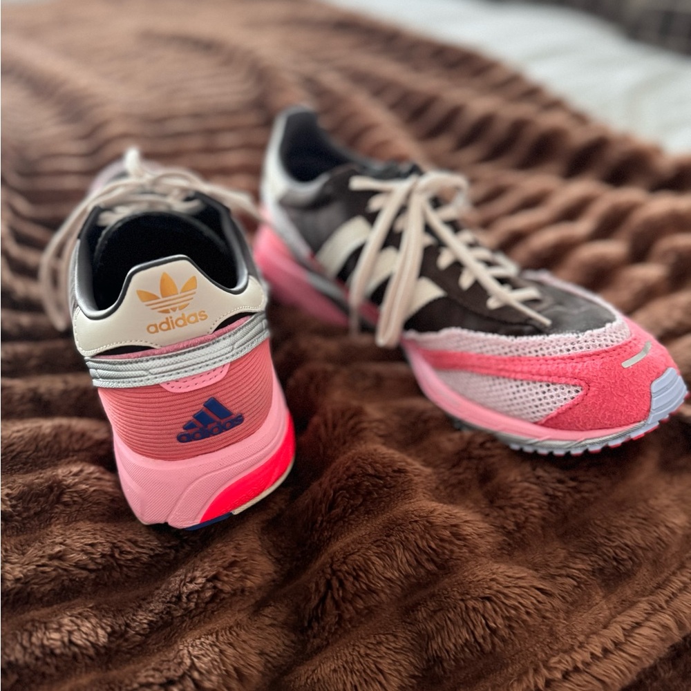 Bad Bunny Adidas Pink and Black Sneakers - Picture 3 of 4